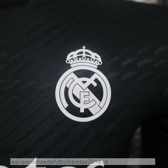 Nuevo Especial Jugadores Camiseta Real Madrid 2024 Negro Baratas